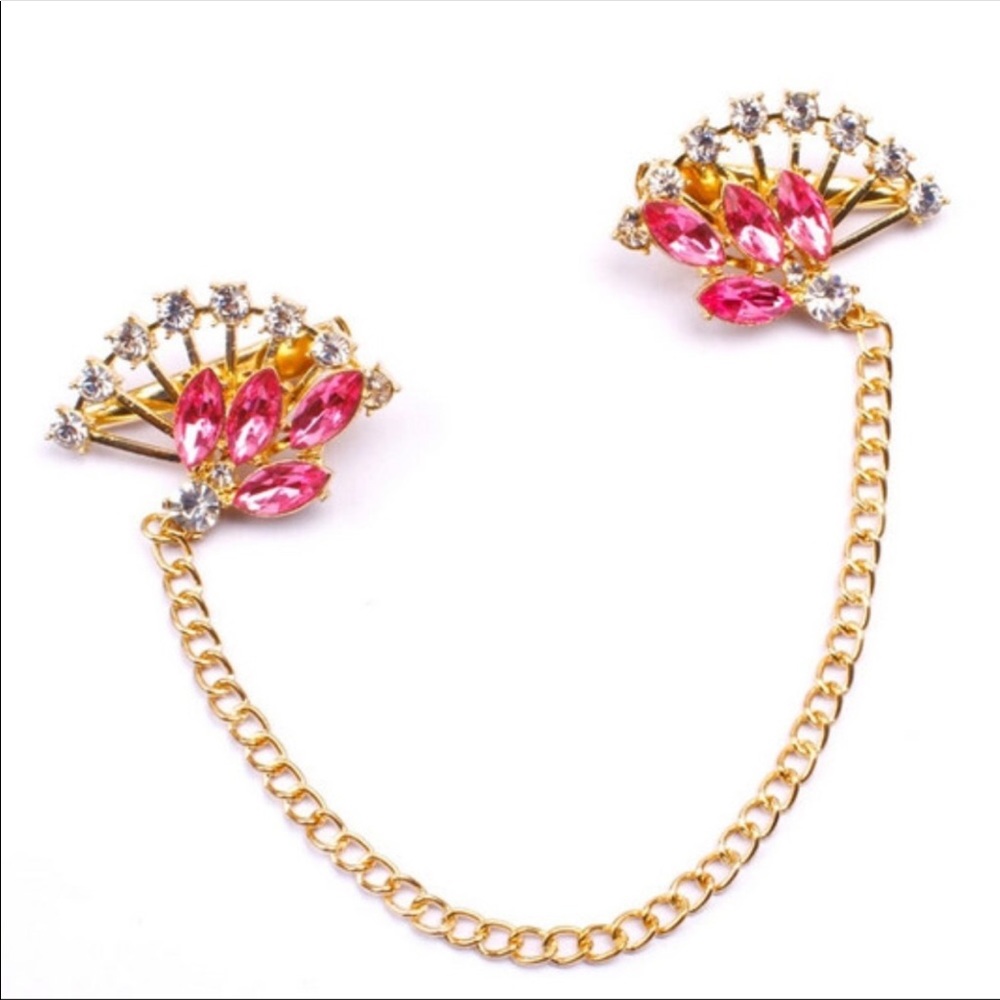 Hair Accessory Jeweled Hair Clips - Picture 2 of 4